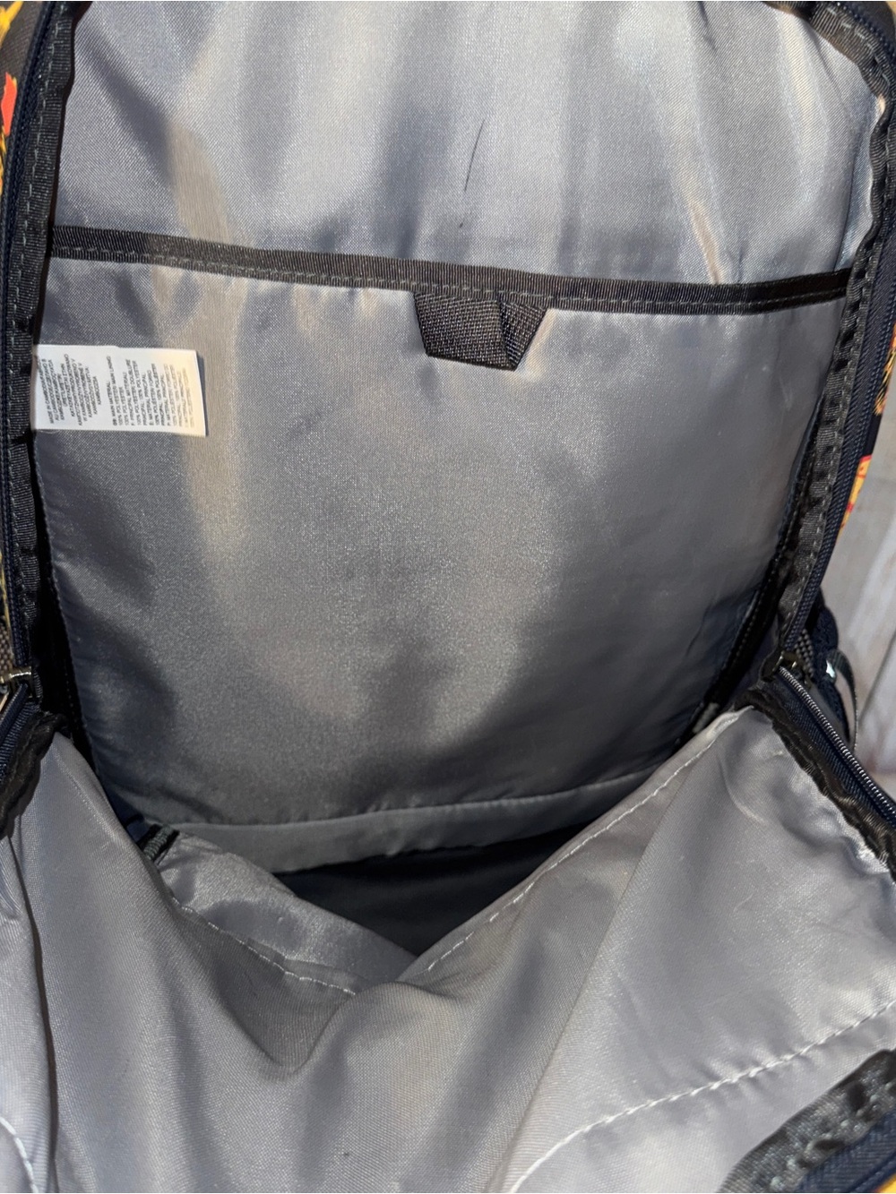 The North Face Women's Jester backpack, Navy Lone Wanderer Print, Botanical - Picture 9 of 12